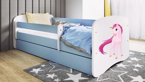Kocot kids Dětská postel Babydreams jednorožec modrá