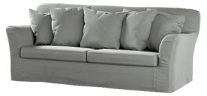 Potah na pohovku IKEA Tomelilla rozkládací barva šedá látka lesklé, sametová