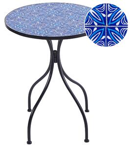 Bistro stolek CIGLIANO 60 cm 60 cm Kov Černá