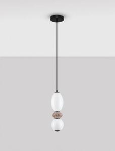 Designový lustr Pallina B – Šedá