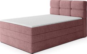 Eltap Čalouněná postel Kasped s úložným prostorem Materiál a barva potahu: Touch 24 - růžová, Rozměr: 120x200