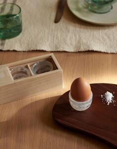 Ferm Living Set kalíšků na vajíčka Tinta, white