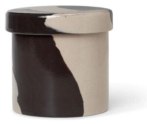 Ferm Living Dóza Inlay Small, sand/brown