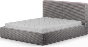 Eltap Čalouněná postel Pesillo s úložným prostorem Materiál a barva potahu: Modullo 03 - světle šedá, Rozměr: 140x200