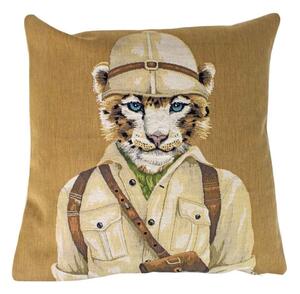 Gobelínový polštář safari Panter - 45*15*45cm - Mars & More