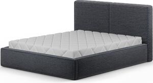 Eltap Čalouněná postel Pesillo s úložným prostorem Materiál a barva potahu: Modullo 04 - šedá, Rozměr: 140x200