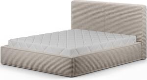 Eltap Čalouněná postel Pesillo s úložným prostorem Materiál a barva potahu: Modullo 18 - béžová, Rozměr: 140x200