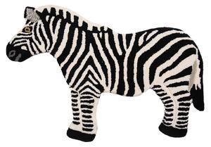 Vlněný kusový koberec Zebra - 60*90*2 cm - Clayre & Eef