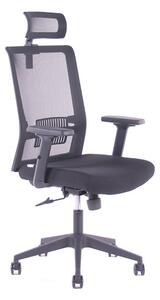 SEGO CZ Kancelářská židle SEGO Pixel černá - barevná Barva: 8010 Tmavě šedá