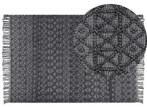 Koberec ALUCRA Černá 160 x 230 cm Vlna