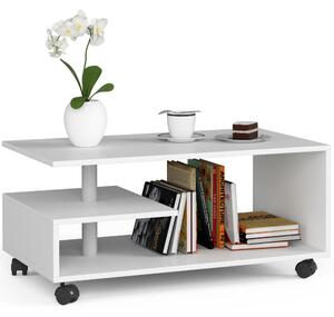 Designový konferenční stolek VINC, bílý
