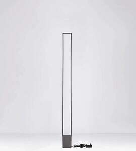 Moderní stojací lampa Lithos Černá