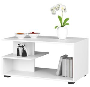 Moderní konferenční stolek PRINC, bílý