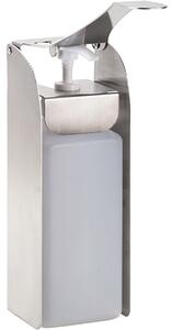 Bemeta Design Dávkovač mýdla, 1000 ml, pákový, nerez/plast, mat - 101109285