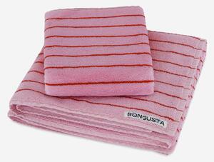 Bongusta Barevný ručník Naram 50x70cm růžový 50x70 cm