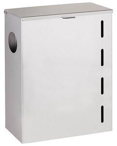 Bemeta Design Odpadkový koš 6,5 l se zásobníkem na hygienické sáčky, nerez, mat - 101015295