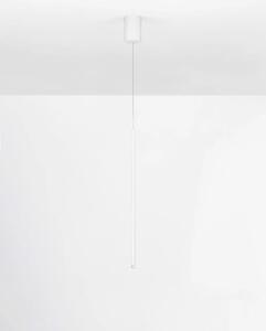 Minimalisticky lustr na lanku Stilvi Bílá