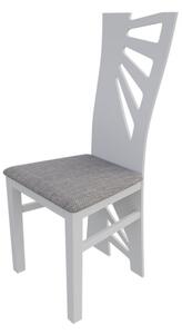 Kuchyňská židle MOVILE 32 - bílá / šedá 2