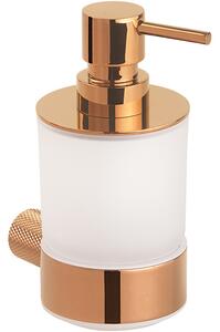 Bemeta Design GLACERA: Dávkovač mýdla, 200 ml, měděná zlatá lesk - 175109010
