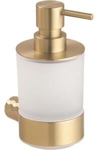 Bemeta Design ZYRA: Dávkovač mýdla, 200 ml, zlatá světlá mat - 174109010
