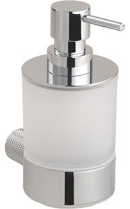 Bemeta Design BRILIA: Dávkovač mýdla, 200 ml, stříbrná lesk- 177109010