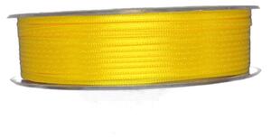 Stuha saténová sytě žlutá 3 mm x 100 m (1,40 Kč/m)