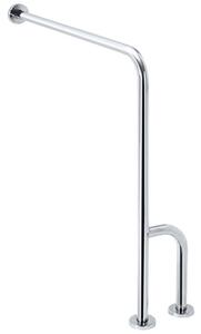 Bemeta Design HELP: Madlo, s dvojitým kotvením do země, pravé, s krytkou, nerez, lesk - 301122141