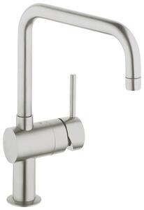 Dřezová baterie GROHE Minta s otočným raménkem supersteel 32488DC0