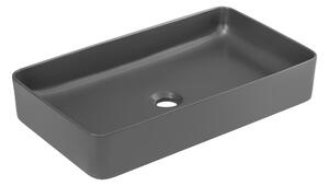 Comad Keramické umyvadlo na desku UM-6275 SLIM 60, šedá