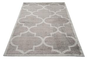 Makro Abra Kusový koberec LAZUR H161A šedý Rozměr: 80x150 cm