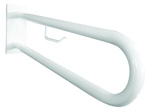 Bemeta Design HELP: Madlo, 600 mm, ve tvaru U, s držákem TP, s krytkou, bílá - 301807273