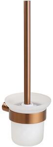 Bemeta Design COPRA: WC štětka na pověšení, měděná zlatá mat - 176113010