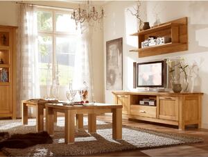 Dubový nábytek z masivu do obývacího pokoje a jídelny - PORTO dub olejovaný