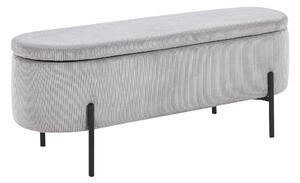 TABURETOVÁ LAVICE, textil, 110/44/40 cm Livetastic - Taburety, Online Only