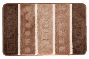 Koupelnový kobereček MULTI A5016 CAMEL MULTI řecký - hnědý