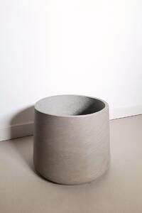 Pottery Pots Šedý Betonový Květináč 107 XL 34x29cm
