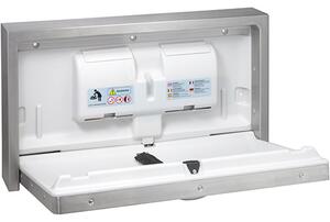 Bemeta Design Přebalovací pult nástěnný, nerez, plast, brus - 138235035