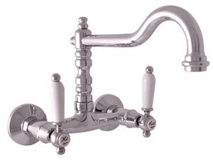 Slezák - RAV Umyvadlová/dřezová baterie MORAVA RETRO - MK502.x/28x Barva: Chrom, Rozteč připojení (mm): 100