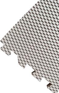 VYLEN Designová puzzle podlaha Méďa Tmavě hnědý s bílým bříškem