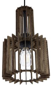 Závěsná lampa NIARI Tmavě hnědá
