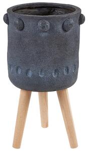 Květináč na stojanu BRUNNERA 24 cm Grafitově šedá