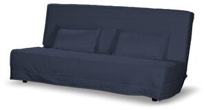 Potah na pohovku IKEA Beddinge , dlouhý barva tmavě modrá látka sametová
