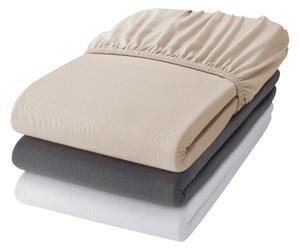 Livarno® Žerzejové napínací prostěradlo, 90-100 x 200 cm (100394900)