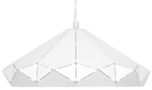 Závěsná lampa NEVOLA Kov Bílá