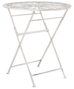 Bistro stolek SCAFA 70 cm 70 cm Kov Bílá