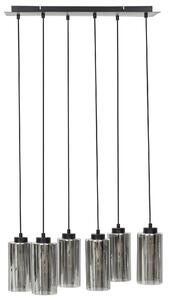Závěsná lampa PURIRI Sklo Šedá