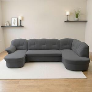SEDACÍ SOUPRAVA, textil, tmavě šedá MID.YOU - Sedací soupravy, Online Only