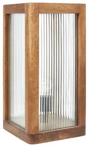 Stolní lampa KOLIDAM Mangové dřevo Hnědá