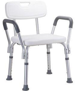 Bemeta Design HELP: Stolička do sprchy s opěradlem a područkami - 353125113