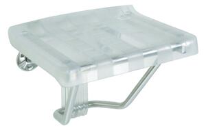Bemeta Design HELP: Sprchové sedátko, sklopné, nerez, lesk, transparentní plast - 326325056